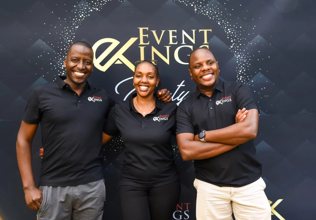 The Event Kings team together